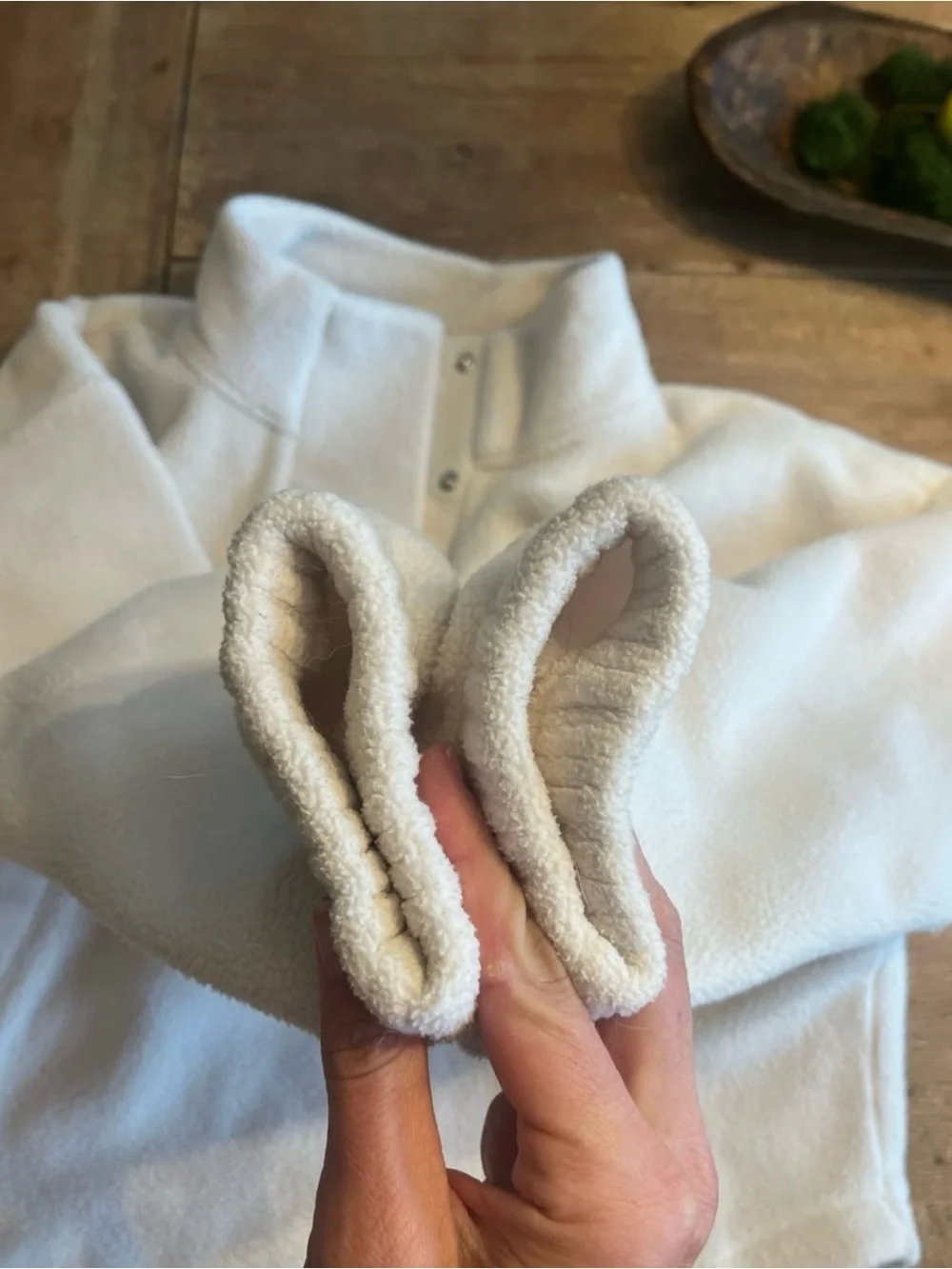 Athleta micro fleece pullover